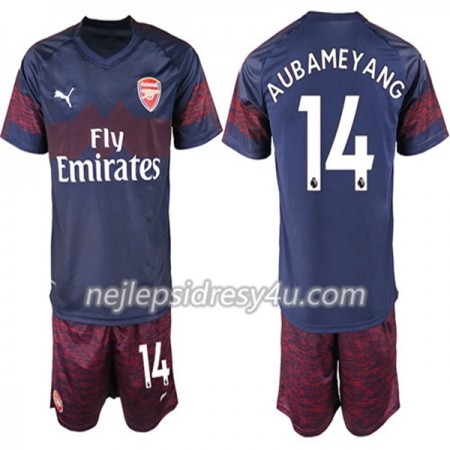 Fotbalový Dres Arsenal Pierre-Emerick Aubameyang 14 Dětské Venkovní 2018/19